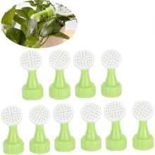 10Pcs Portable Bottle Cap Sprinkler Bottle Top Waterers Sprayers Household Watering Sprinkler Heads Plastic Watering