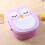 Double Layer Owl Lunch Box for Kids 4