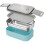 Stainless Steel Lunch Box Double Layer Lunch Box Microwave Lunch Box Insulation 3