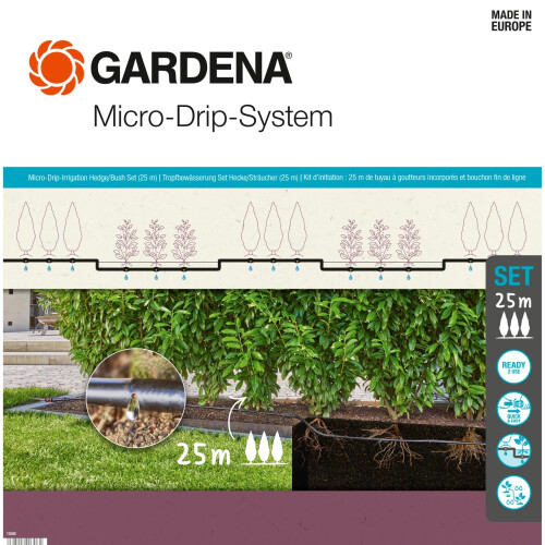 Gardena Gardena, Micro-Drip Irrigation Hedge & Bush Set, 13500-20