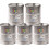 5 x 300ML WHITE UNDERCOAT TIN PAINT MATT FINISH QUICK DRYING 1