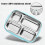 Stainless Steel Bento Lunch Box Leakproof Stackable Large Capacity Safe Lunch  Boxes 4