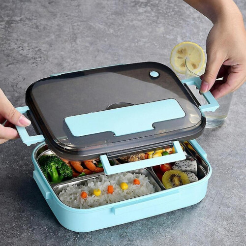 Stainless Steel Bento Lunch Box Leakproof Stackable Large Capacity Safe Lunch  Boxes 1