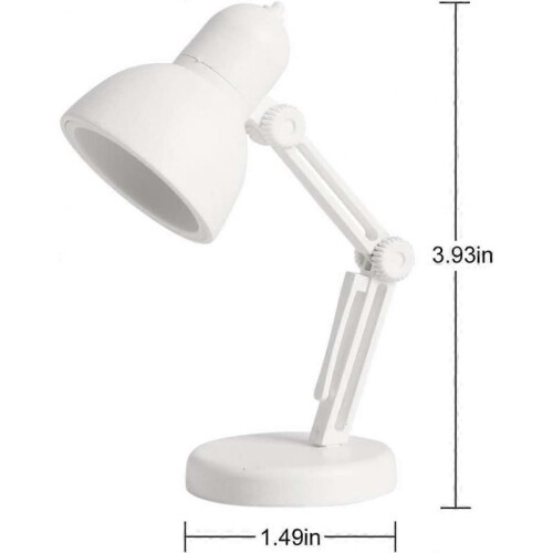 2 Pack LED Mini Desk Lamp Foldable Night Reading Light for Home Room Computer Night Light Goggles 1