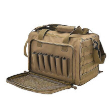Tactical range bag, waterproof gun shooting pistol bag khaki hunting accessories tool sling bag