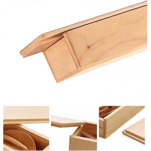 Wood Cutlery Set Chopsticks Spoon Fork Kit with Case Reusable Tableware Camping Flatware 2