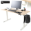 AREBOS AREBOS electrically height-adjustable desk 140x60 cm | Memory function | Adjustable computer desk 72-118 cm | Standing desk | Stand-sit desk | Beige 1