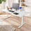AREBOS AREBOS electrically height-adjustable desk 180x80 cm | Memory function | Adjustable computer desk 72-118 cm | Standing desk | Stand-sit desk | White 2