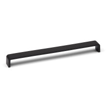 (288mm Handle) Matt Black Cupboard Handles Square D-Bar