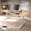 AREBOS AREBOS electrically height-adjustable desk 160x80 cm | Memory function | Adjustable computer desk 72-118 cm | Standing desk | Stand-sit desk | Beige 3