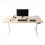 AREBOS AREBOS electrically height-adjustable desk 160x80 cm | Memory function | Adjustable computer desk 72-118 cm | Standing desk | Stand-sit desk | Beige 10