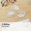 Desks Letter Openers - Executive Black - Sharp and Efficient - Open Envelopes with Ease (3 Pieces) 2