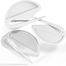 Desks Letter Openers - Executive Black - Sharp and Efficient - Open Envelopes with Ease (3 Pieces)