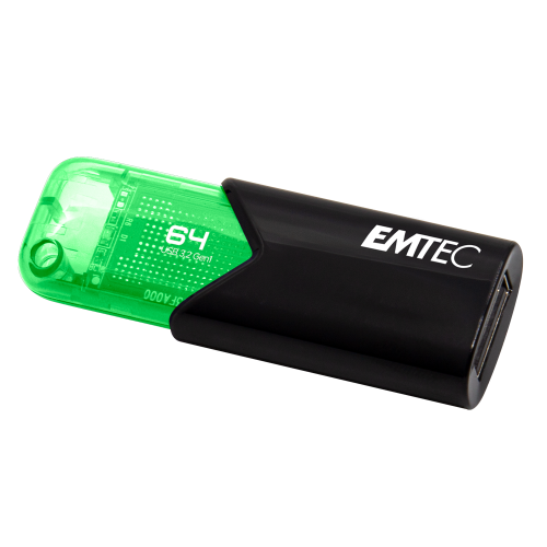 Emtec USB3.2 CLICK B110 64GB EASY GREEN