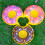 Inflatable Drink Holder, 12 PCS 8 Inches Donuts Floating Coasters 5