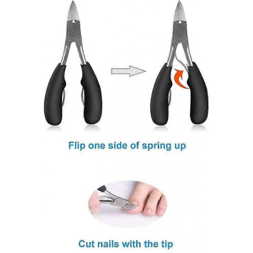 5pcs Nail Clippers Set for Thick Nails 1