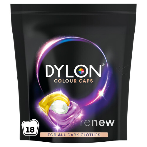 Dylon Dylon Colour Caps for Dark Clothes, Laundry Pods, 18 Washes 1