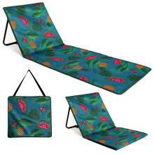 just be... Folding Beach Chair Mat - Tropical