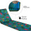 just be... Folding Beach Chair Mat - Tropical 5