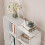 (White, double row 6-layer) Clothes Storage Rack, Multi-layer Space-saving Clothes Storage Organizer, Multifunctional Storage Rack for Home, Room Organizer 5