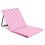 just be... Folding Beach Chair Mat - Pink Stripes 10