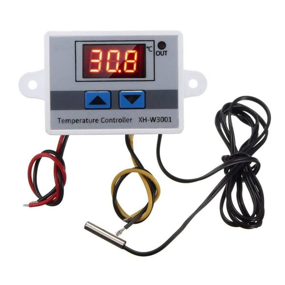 (DC 24V) XH-W3001 Digital Control Temperature Microcomputer Thermostat Switch Thermometer New Thermoregulator 12/24/220V