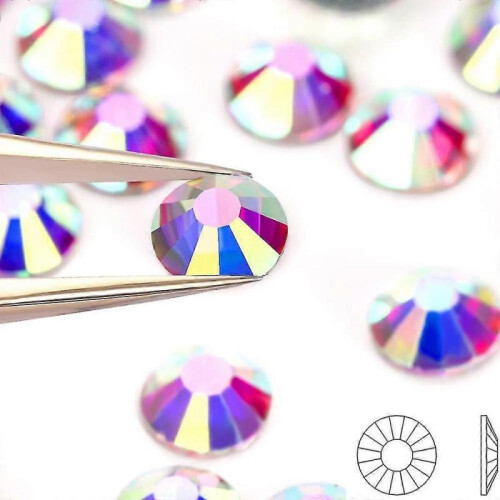 Flat-back Rhinestones Crystal Glass Stones 2