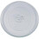 2023-universal Microwave Turntable Glass Plate with 3 Fixtures, 24.5 Cm 1