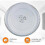 2023-universal Microwave Turntable Glass Plate with 3 Fixtures, 24.5 Cm 3