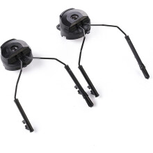 Suporte para fone de ouvido, suporte para fone de ouvido com suspensão de trilho de arco tático para