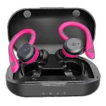 Fone de ouvido Bluetooth à prova d'água para natação com 20 horas de reprodução, fone de ouvido esportivo
