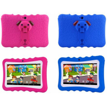 Tablette PC pour enfants, 7 pouces, Android, 8 Go de ROM, résolution 1024 x 600, Wi-Fi, verte