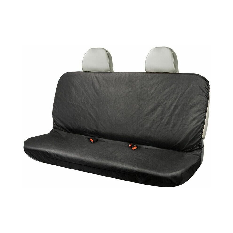 Housse de siège arrière imperméable 600D, protection universelle pour voiture, SUV, couleur noire