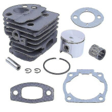 Kit de rodamientos de pistón de cilindro Husqvarna 51 55 Rancher Nikasil (46 mm, compatible con 503169171)