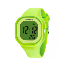 (Green, Standard) Veile Studios Electronic Watch Waterproof Sports Wristwatch Wristwatch Bands
