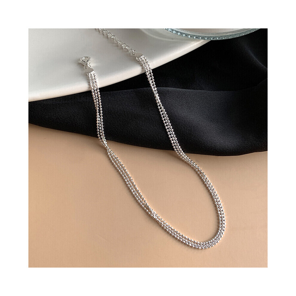 VENTFILLE 925 Perles Flash à trois couches INS Tempérament Petite Amie Cadeau Bijoux Accessoires