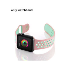 (Rosa Grün, 38mm) Sport Ersatzarmband für Apple Watch