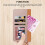 (Rose Gold) Samsung S25 Edge Case, RFID Blocking Wallet Cover 6