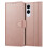 (Rose Gold) Samsung S25 Edge Case, RFID Blocking Wallet Cover 8