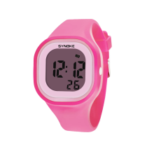 (Pink, Standard) Veile Studios Electronic Watch Waterproof Sports Wristwatch Wristwatch Bands