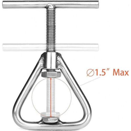 Nut cracker stainless steel nutcracker tool suitable for all nuts, black walnuts, macadamia nuts 2