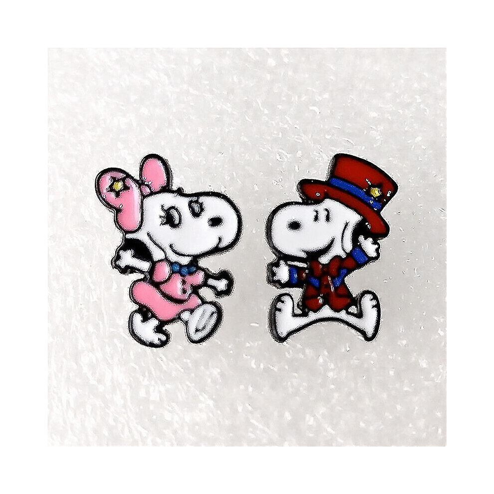 Collection Snoopy - Lot De 12 Figurines PVC 5 Cm - Snoopy Et Ses Amis - Dessin Animé