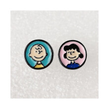 (Snoopy B) Cartoon Snoopy Charlie Studen Girl Korean Love Drop Glaze Ästhetisches Alltagsleben Minimalistischer