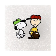 (Snoopy C) Cartoon Snoopy Charlie Studen Girl Koreanische Liebe Tropfenglasur Ästhetik Alltag Minimalistischer