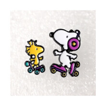 (Snoopy E) Cartoon Snoopy Charlie Studen Mädchen Koreanische Liebe Tropfen Glasur Ästhetik Alltag Minimalist