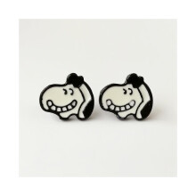 (Snoopy J) Cartoon Snoopy Charlie Studen Girl Koreanische Liebe Tropfenglasur Ästhetik Alltag Minimalistischer