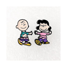 (Snoopy H) Cartoon Snoopy Charlie Studen Girl Koreanische Liebe Tropfenglasur Ästhetik Alltag Minimalistischer