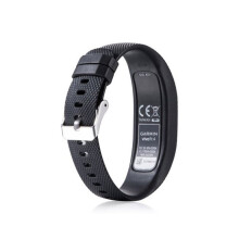 (Standard, 2) Uhrenarmband für Garmin Vivofit 4 Schwarz L