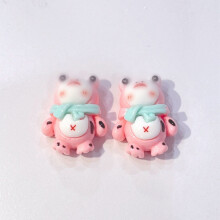 (StyleC) Grenouille en résine DIY Bijoux personnalisés Coque de téléphone Accessoires artisanaux Cheveux