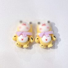 (StyleE) Grenouille en résine DIY Bijoux personnalisés Coque de téléphone Accessoires artisanaux Cheveux